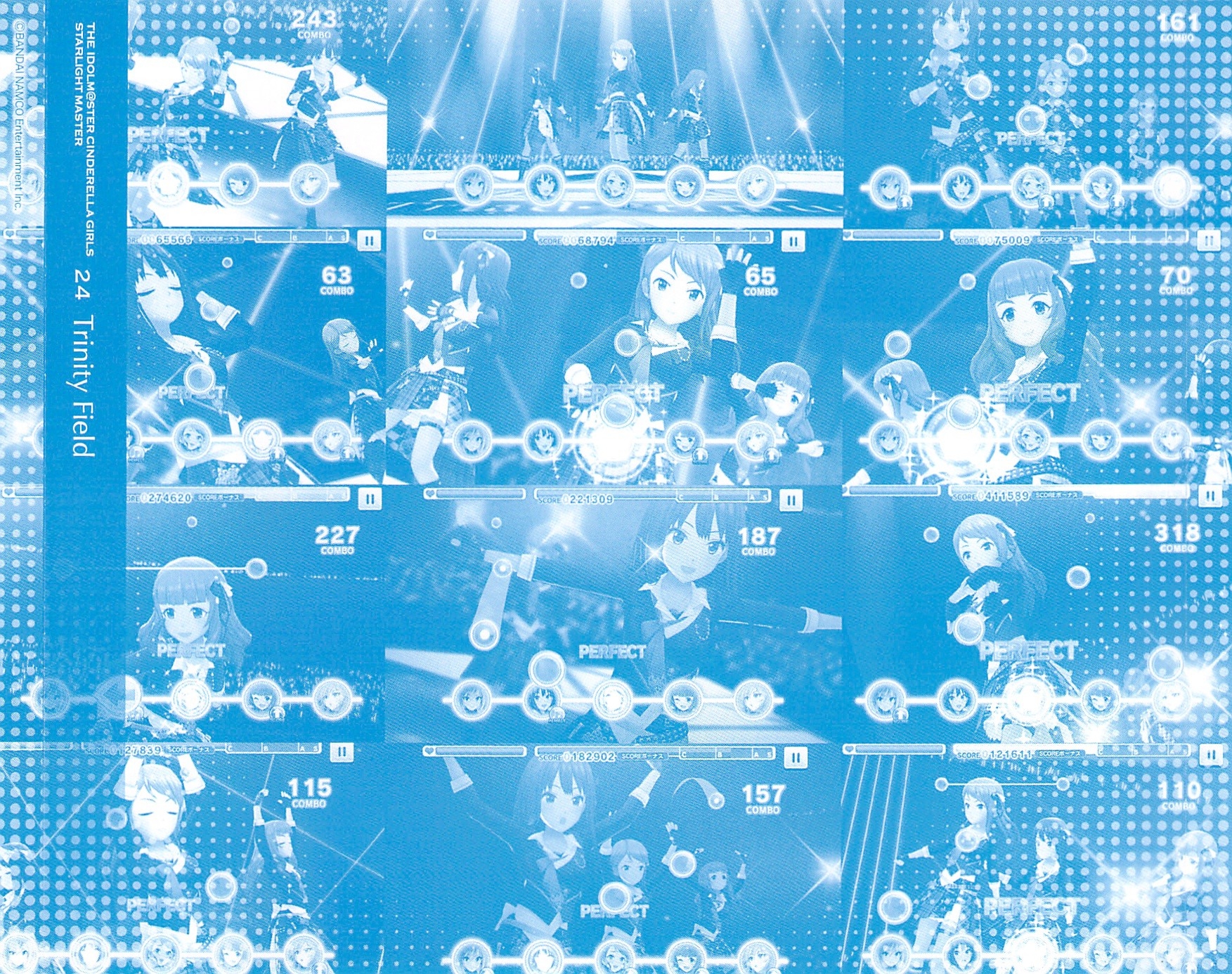 STARLIGHT MASTER 24 Trinity Field 販促ポスター Amazon.co.jp: THE IDOLM@STER CINDERELLA GIRLS STARLIGHT